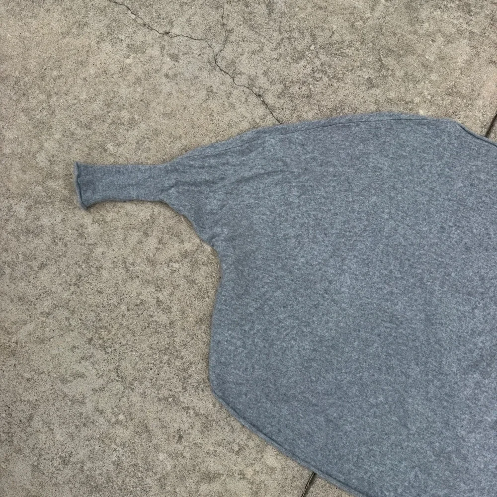Quince Batwing Sweater Womens L/XL Heather Grey Cashmere Oversized Soft Chic - Picture 11 of 12